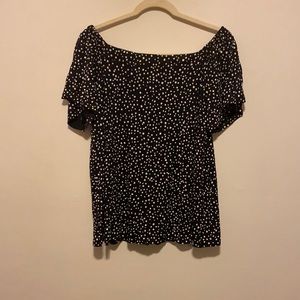 J Jill Wearever Collection Off the Shoulder Top